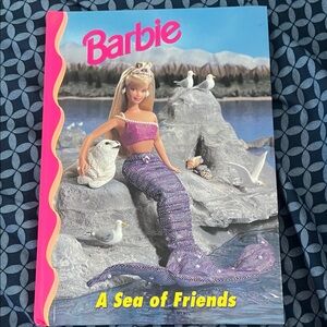 VTG Barbie "A Sea of Friends" Hardcover Book